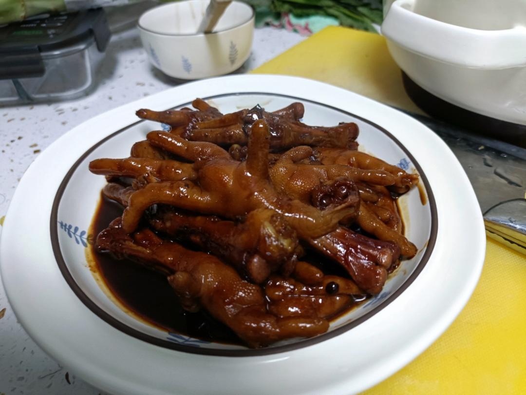 秘制红烧鸡爪
