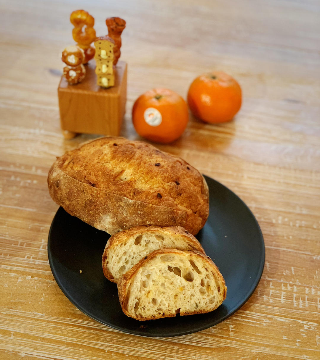 坚果法国球（鲁邦老面）French ball bread