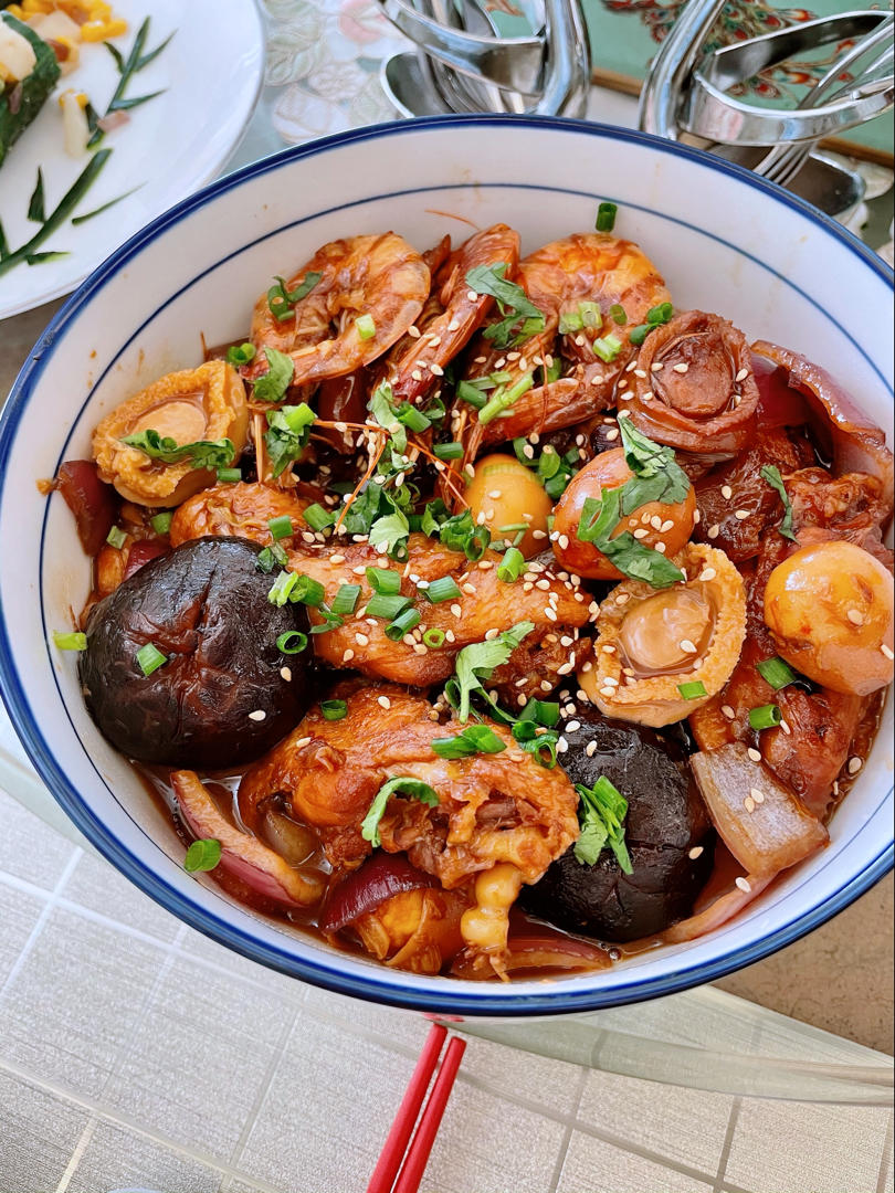 鲍鱼鸡翅煲（家庭版）