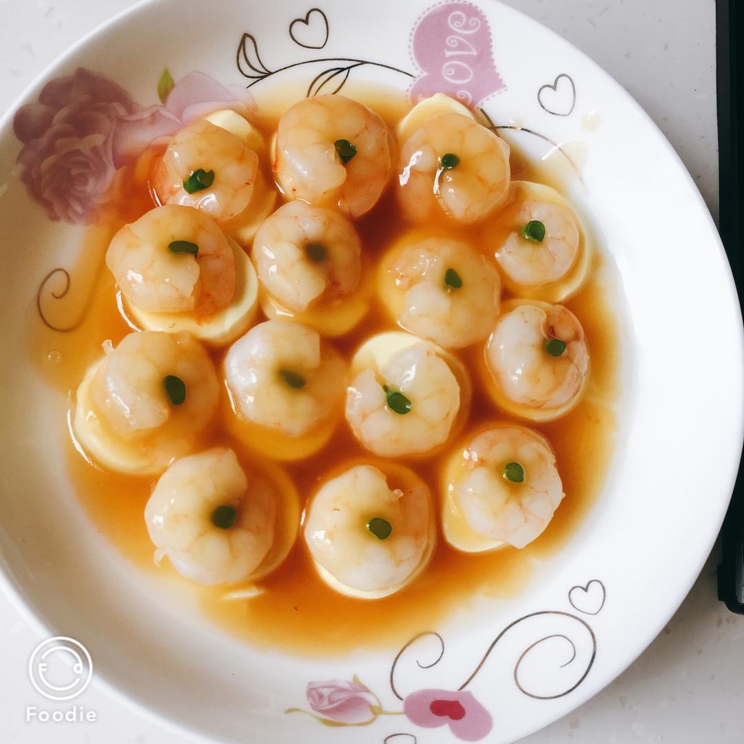 日本豆腐蒸虾仁