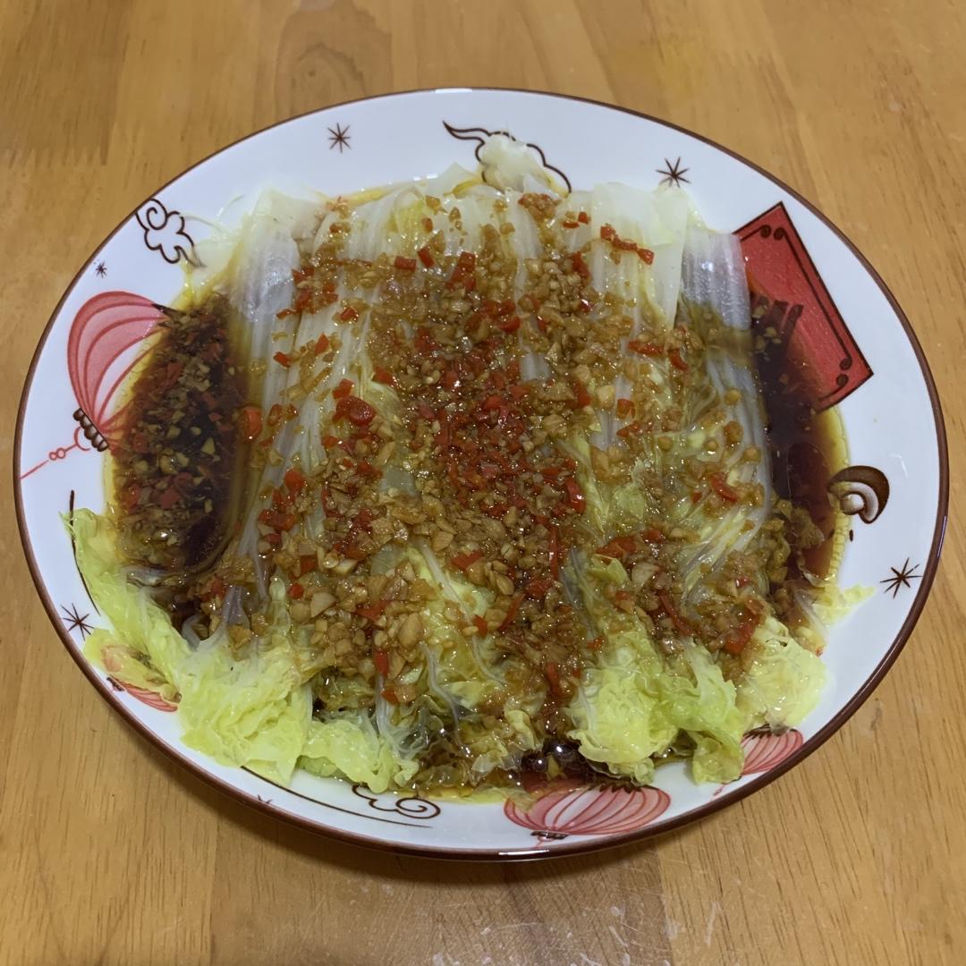 蒜蓉粉丝娃娃菜