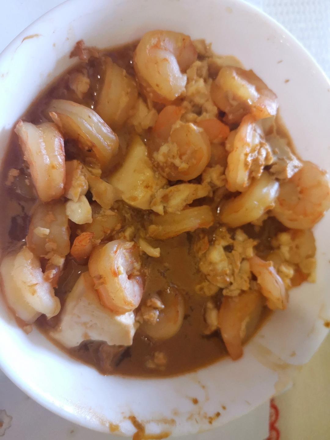 快手香香鸭蛋豆腐