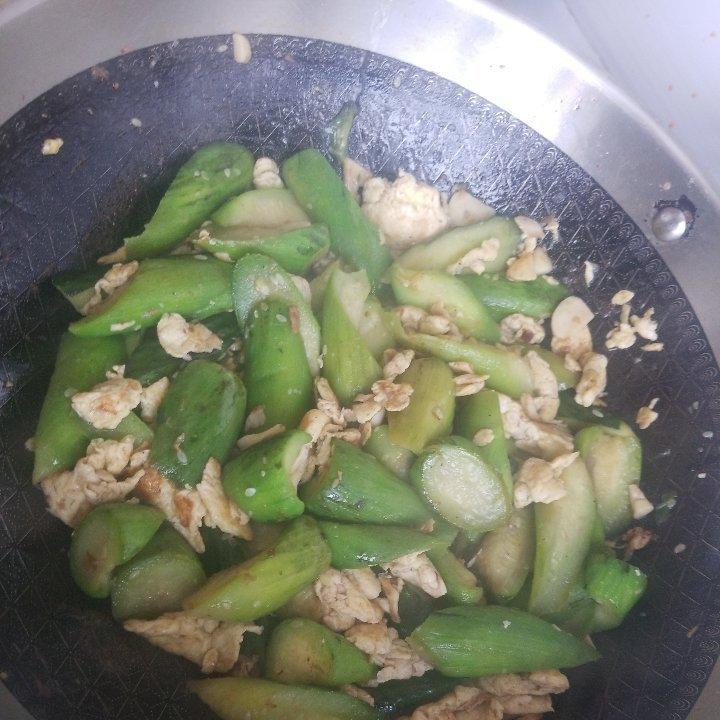 丝瓜炒蛋