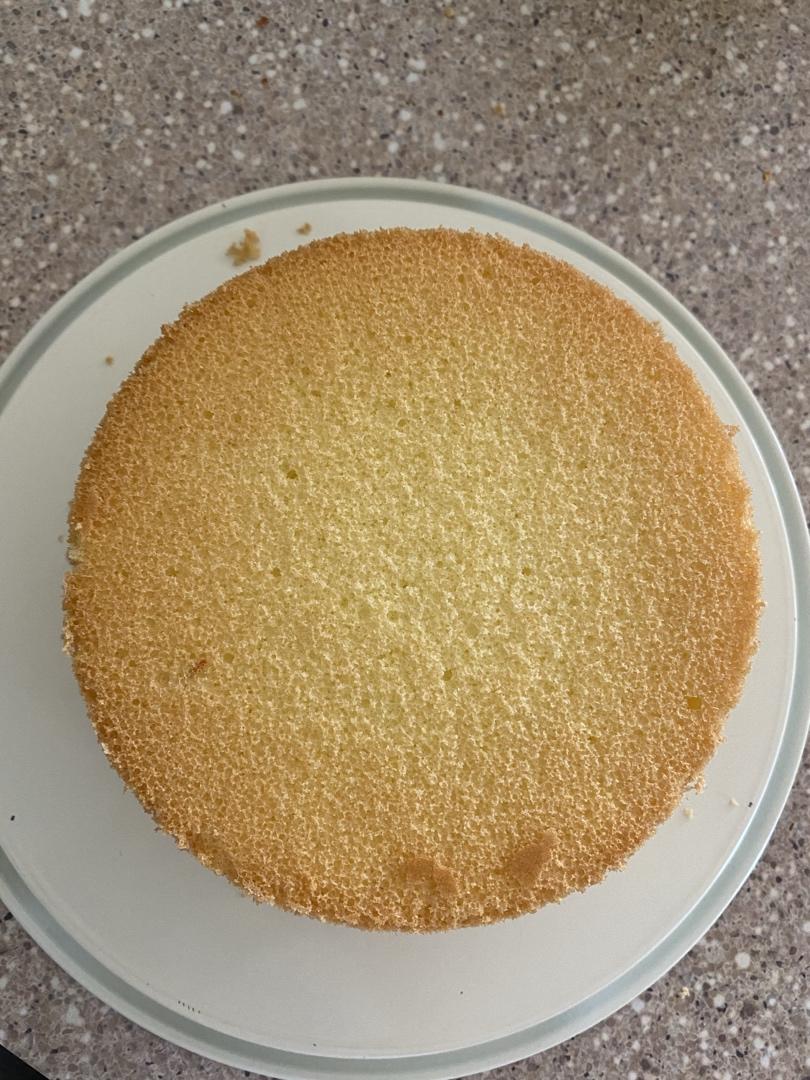 空气炸锅蛋糕 戚风（6寸超详细打蛋/脱模步骤）