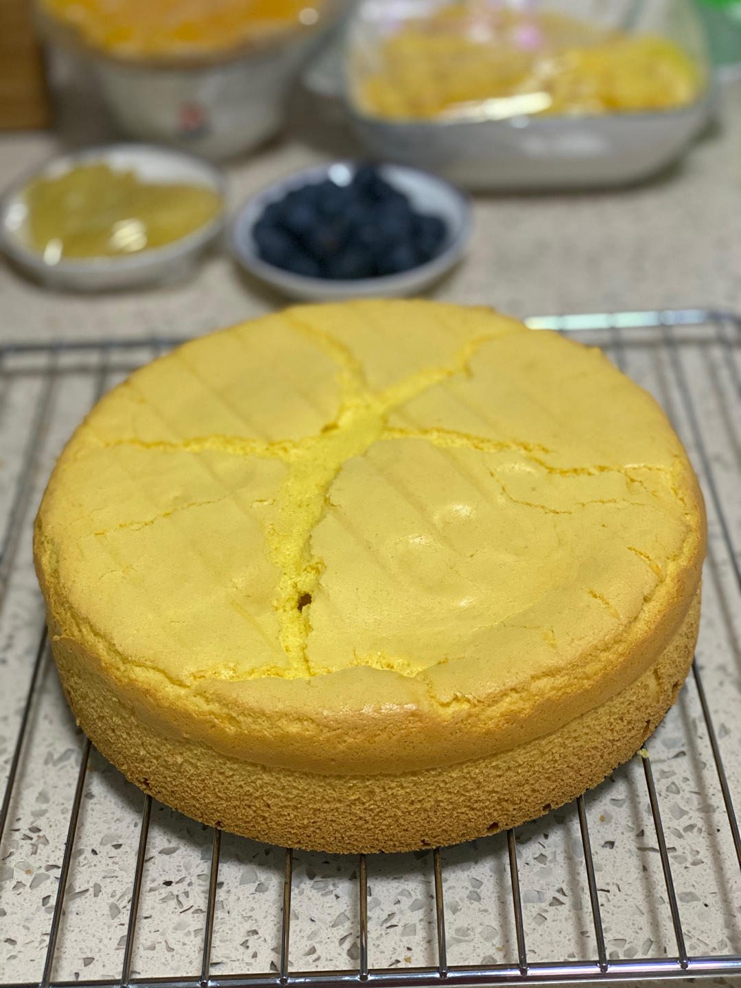 八寸，六寸戚风蛋糕【适合做生日蛋糕的蛋糕胚】