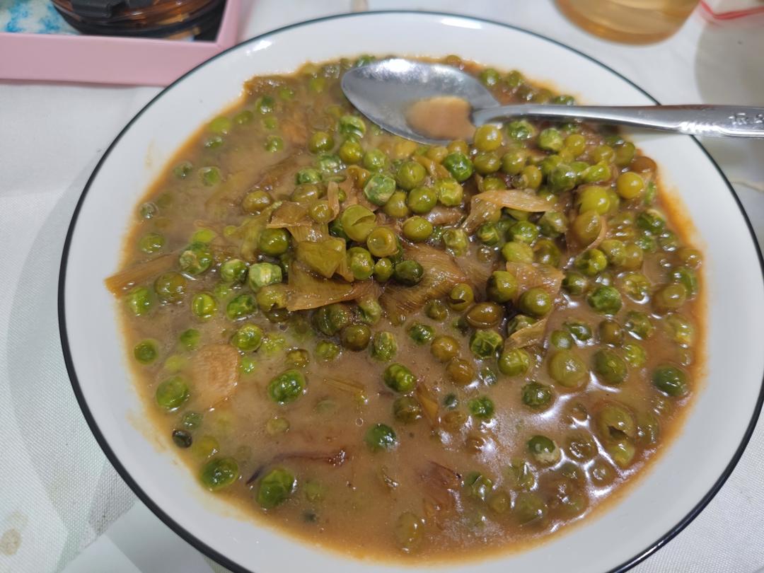 肉炒豌豆