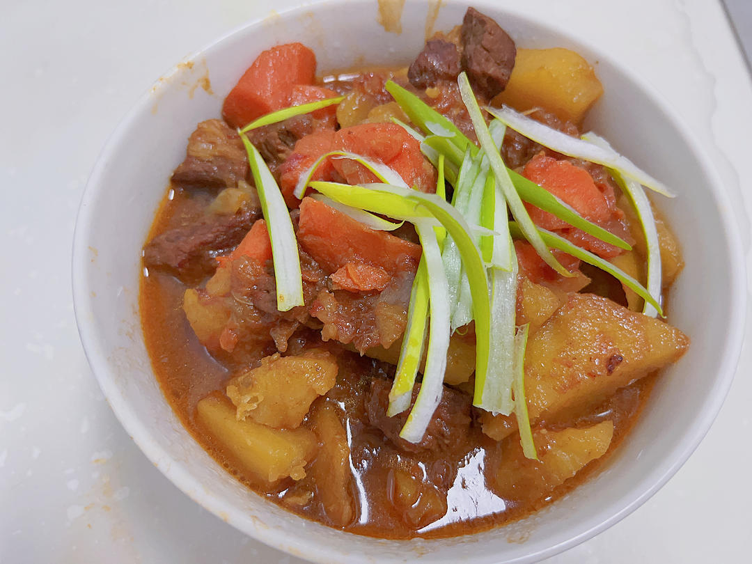 番茄土豆炖牛腩