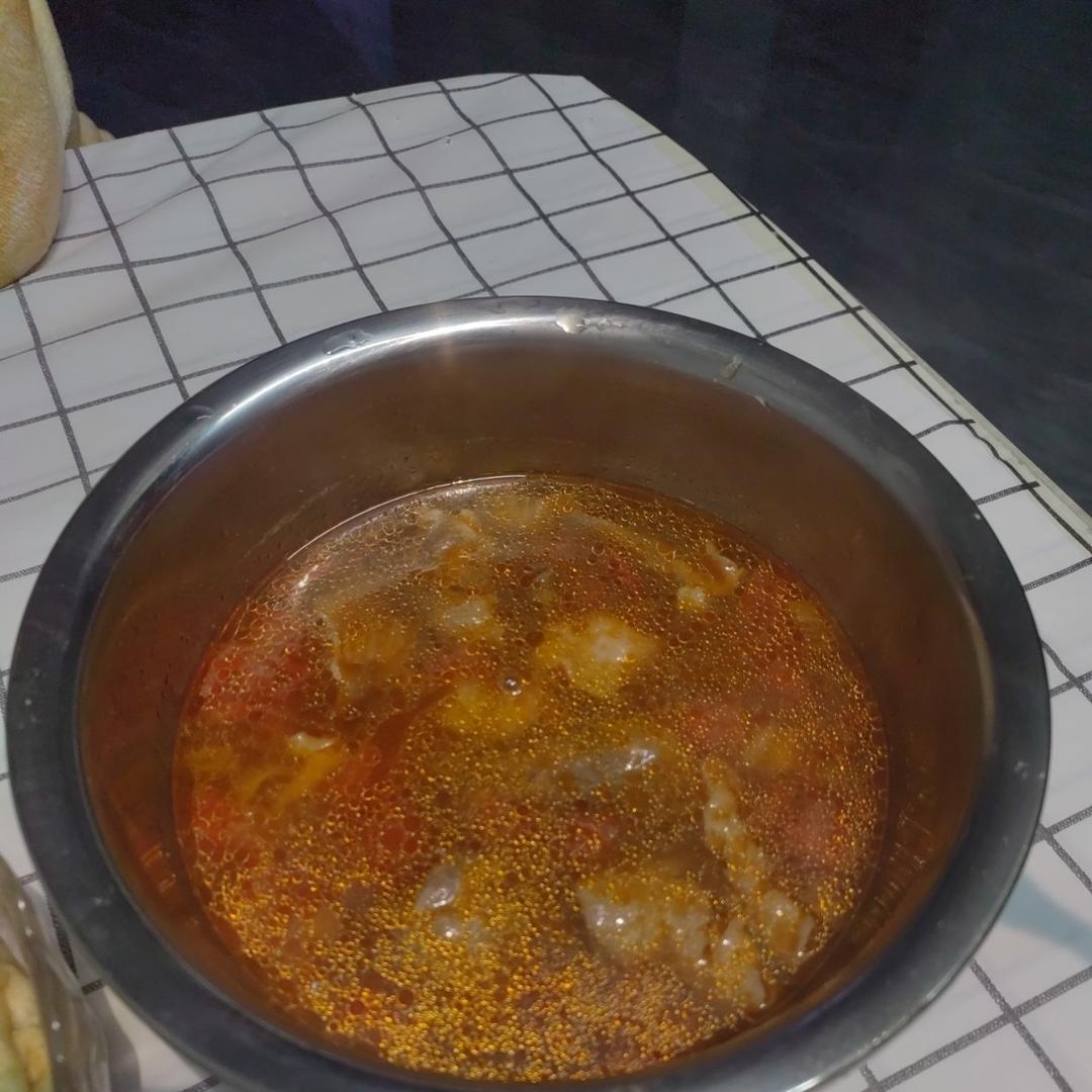 番茄肥牛汤