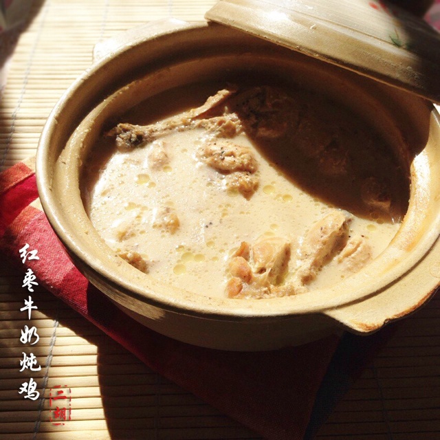 【牛奶炖鸡汤】无水无油满满骨胶原