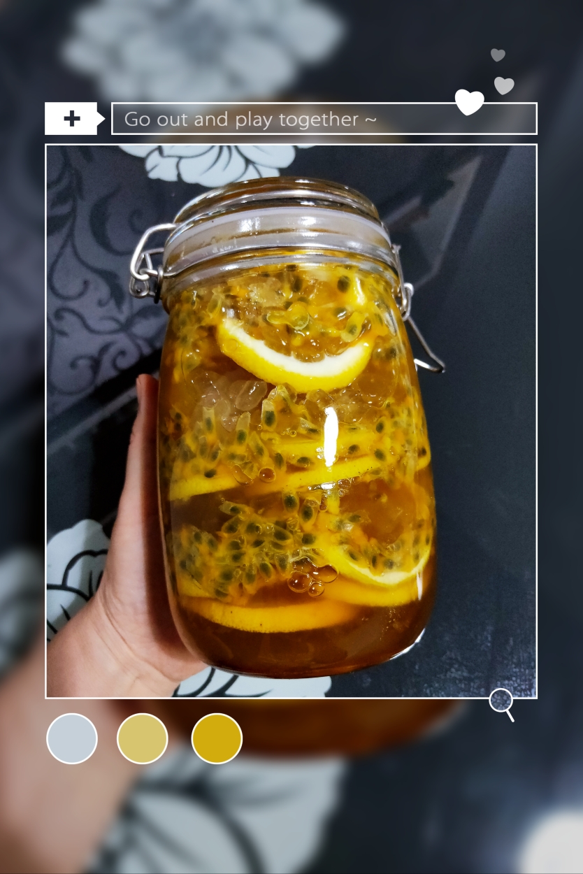 不让味蕾失望的百香果柠檬蜂蜜茶的做法 步骤15