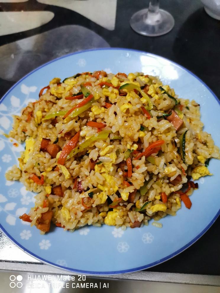 早餐蛋炒饭的做法