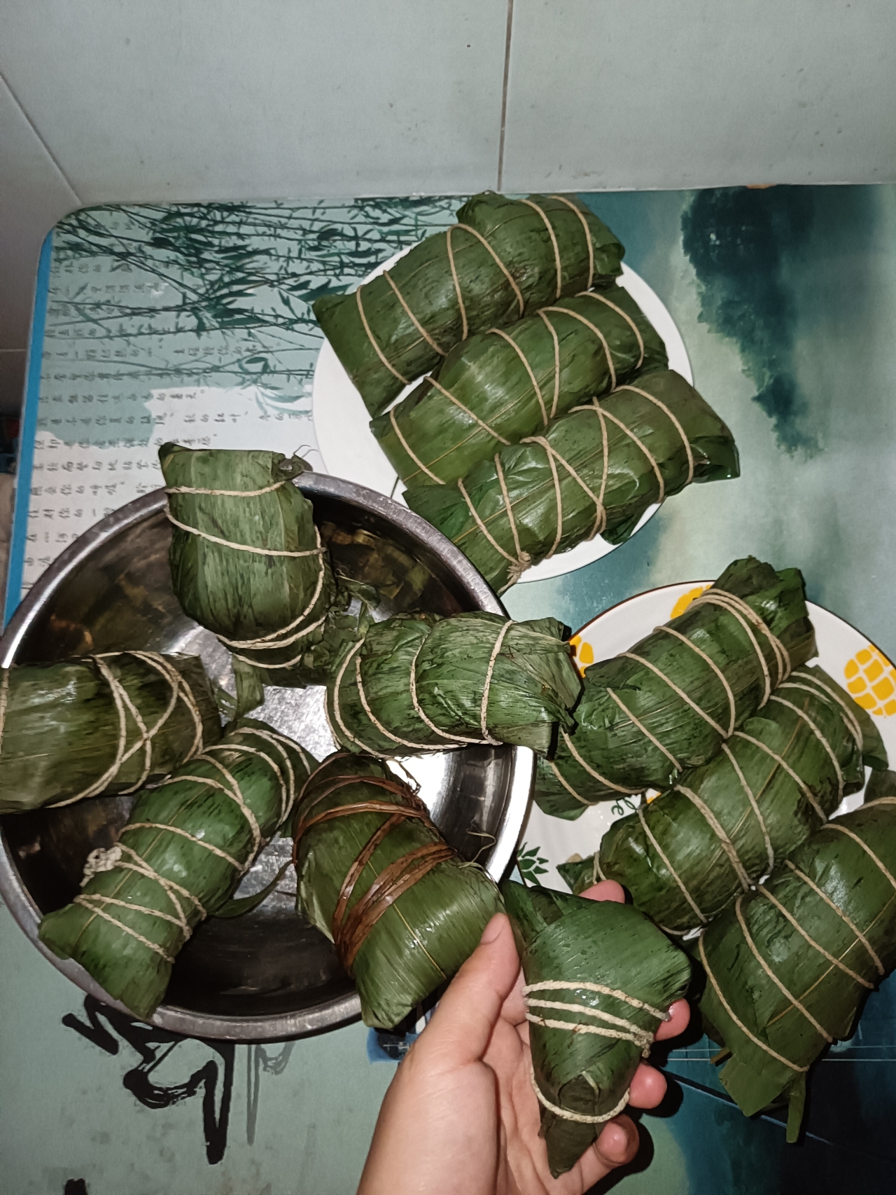 广西绿豆肉粽yyds