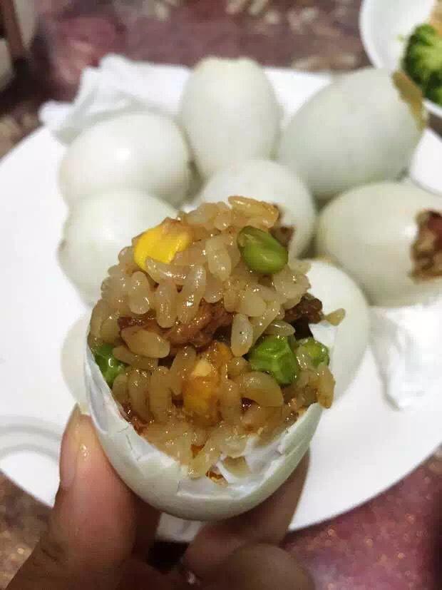 黄金糯米蛋的做法