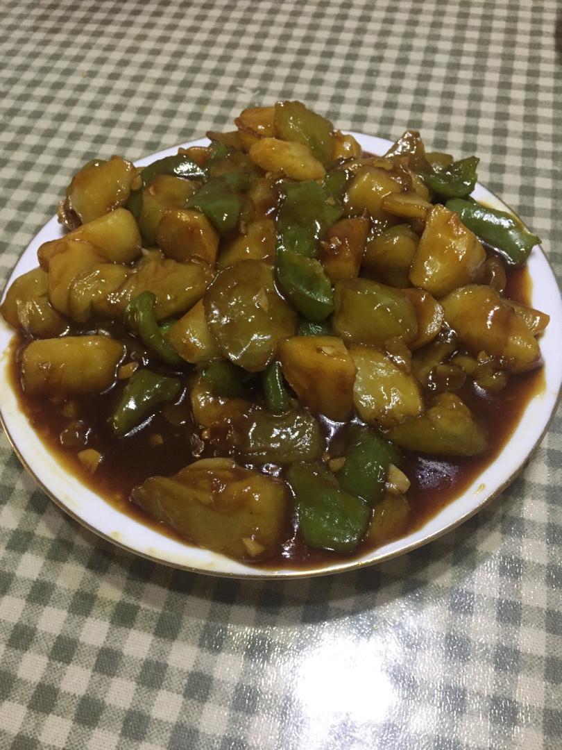 超级下饭的地三鲜
