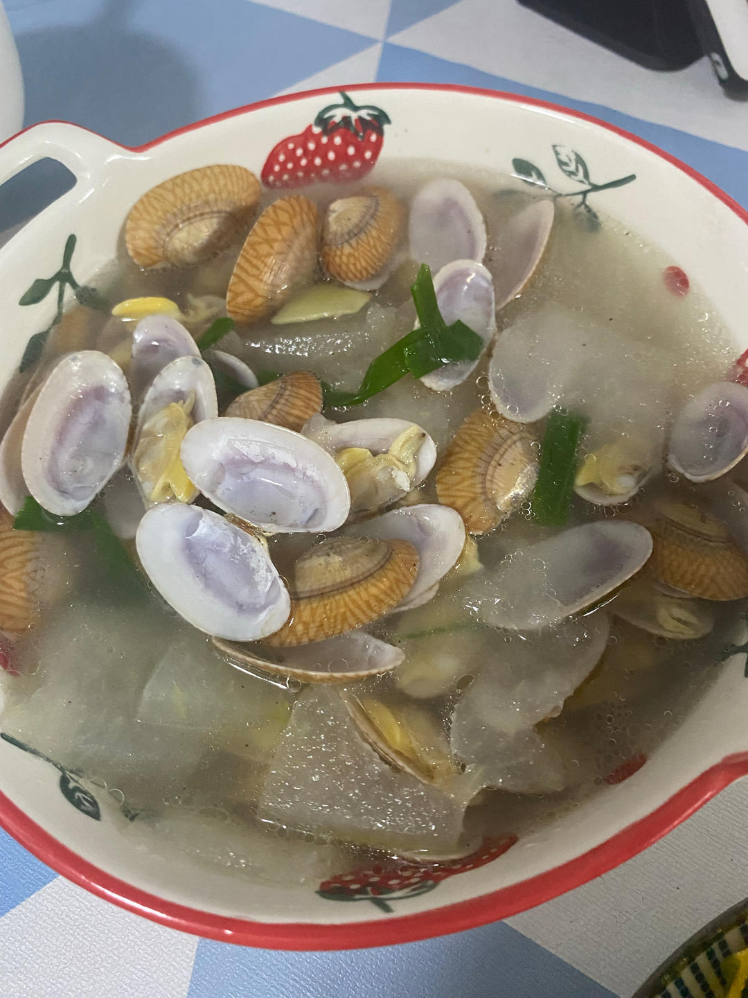 🌈无比鲜美！好喝到流泪～冬瓜花甲汤