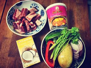 泰式咖喱牛肉的做法 步骤1