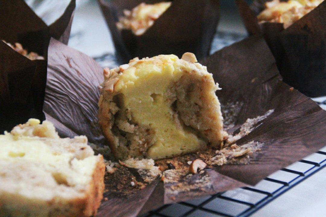 软心乳酪香蕉马芬<Banana Cream Cheese Muffins>