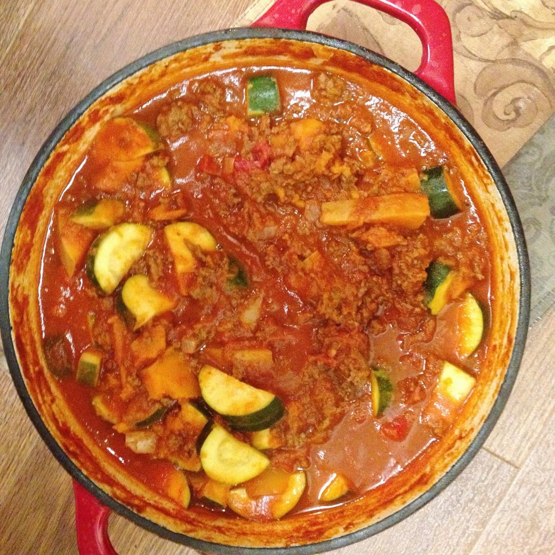 【健康三餐】南瓜红薯牛肉Goulash