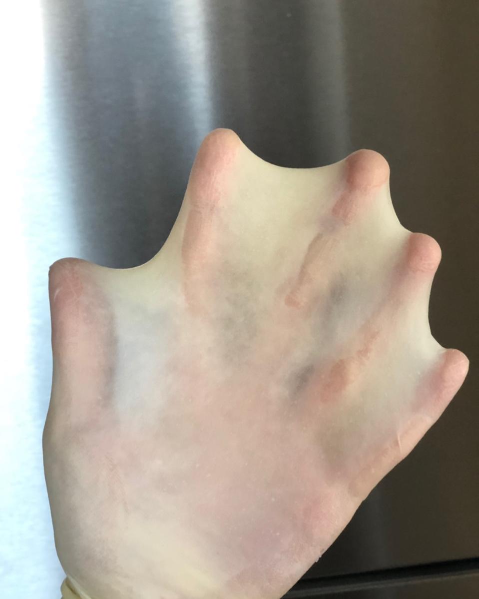 用厨师机出手套膜技巧