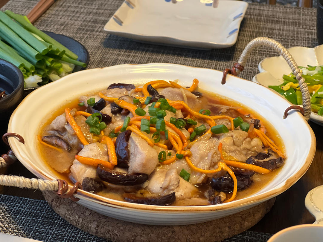 地道广东味——虫草花蒸鸡