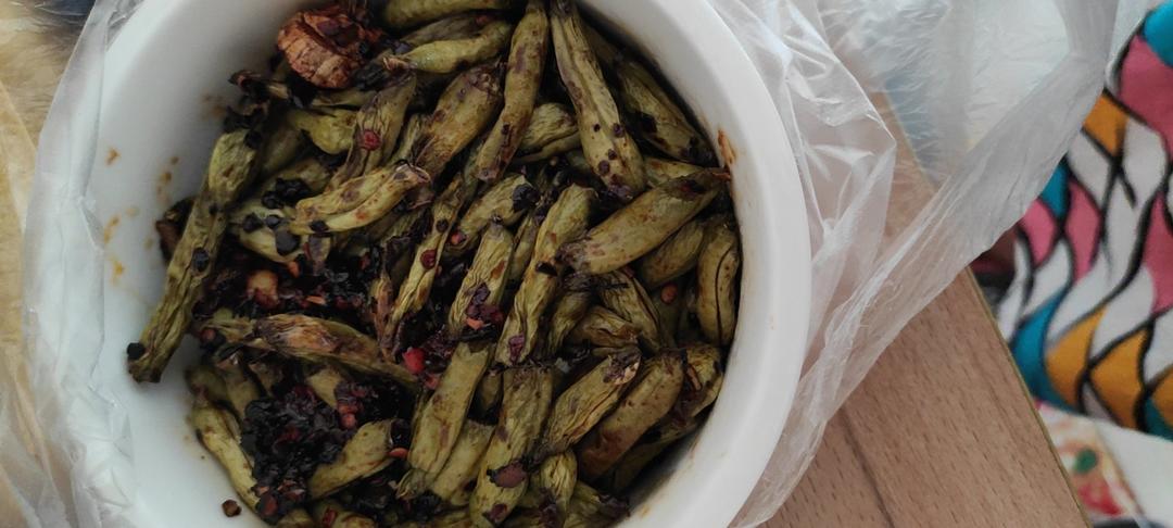 空气炸锅版干煸豆角