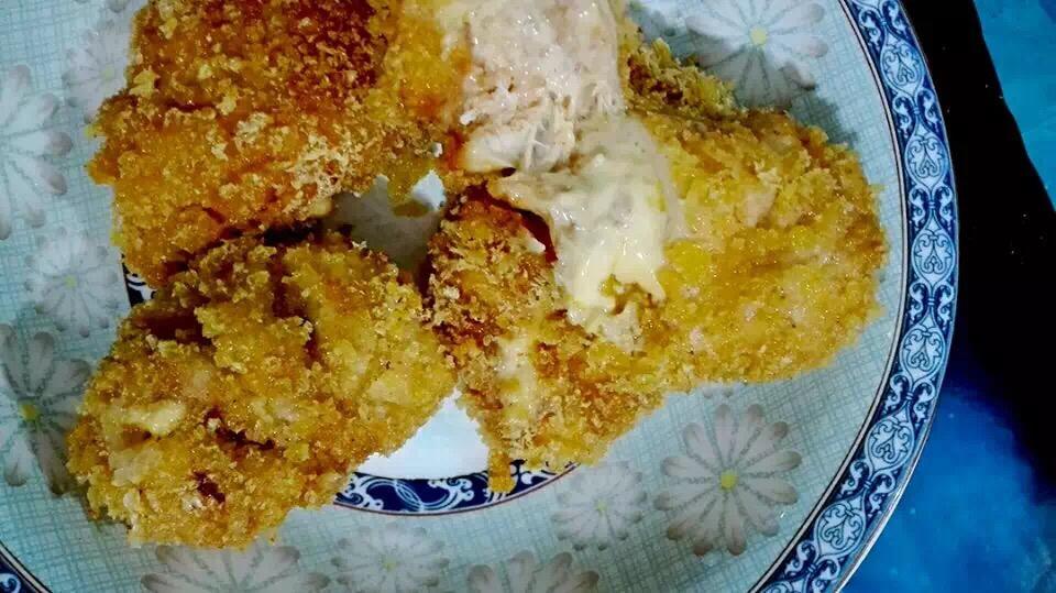 自制爆浆鸡排（简单易上手）