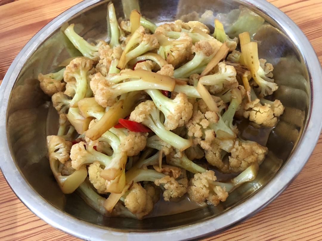 不用干锅的花菜(不舔碗算我输)