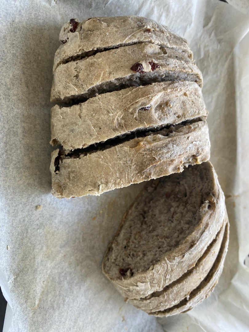 给减肥瘦身党  无糖无油全麦面包（免揉懒人版）