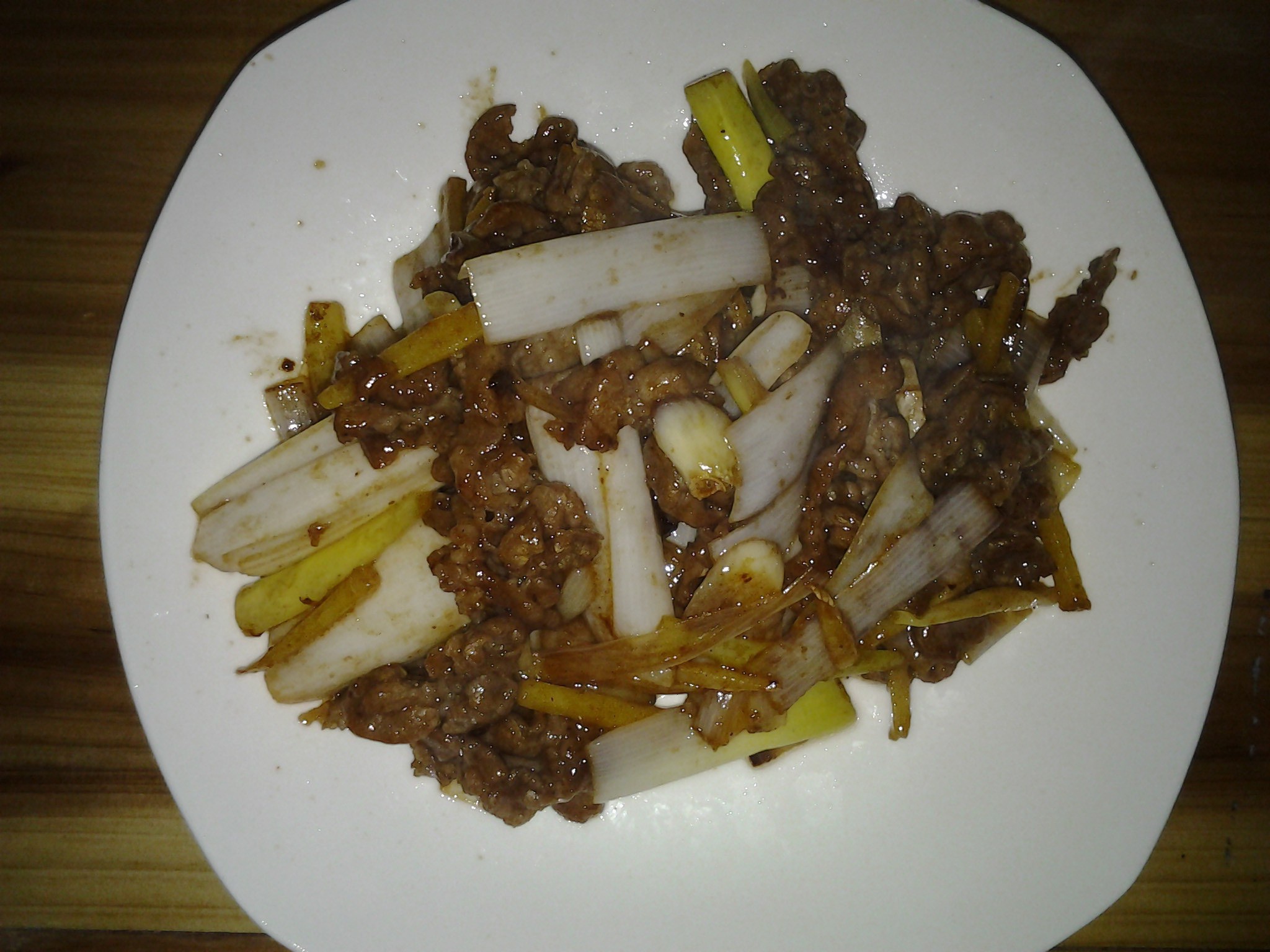葱爆羊肉