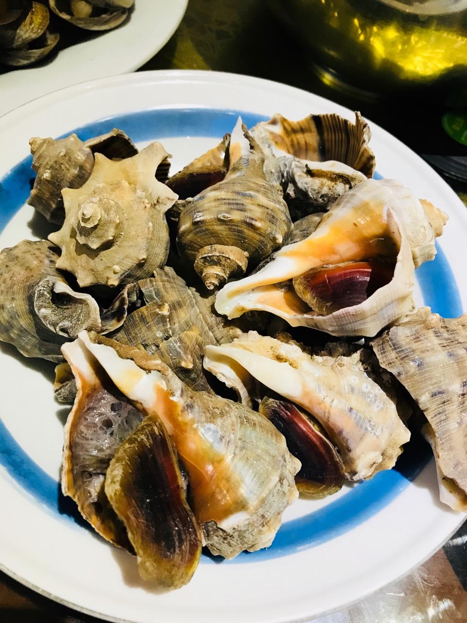 溺溺咪做的水煮海螺