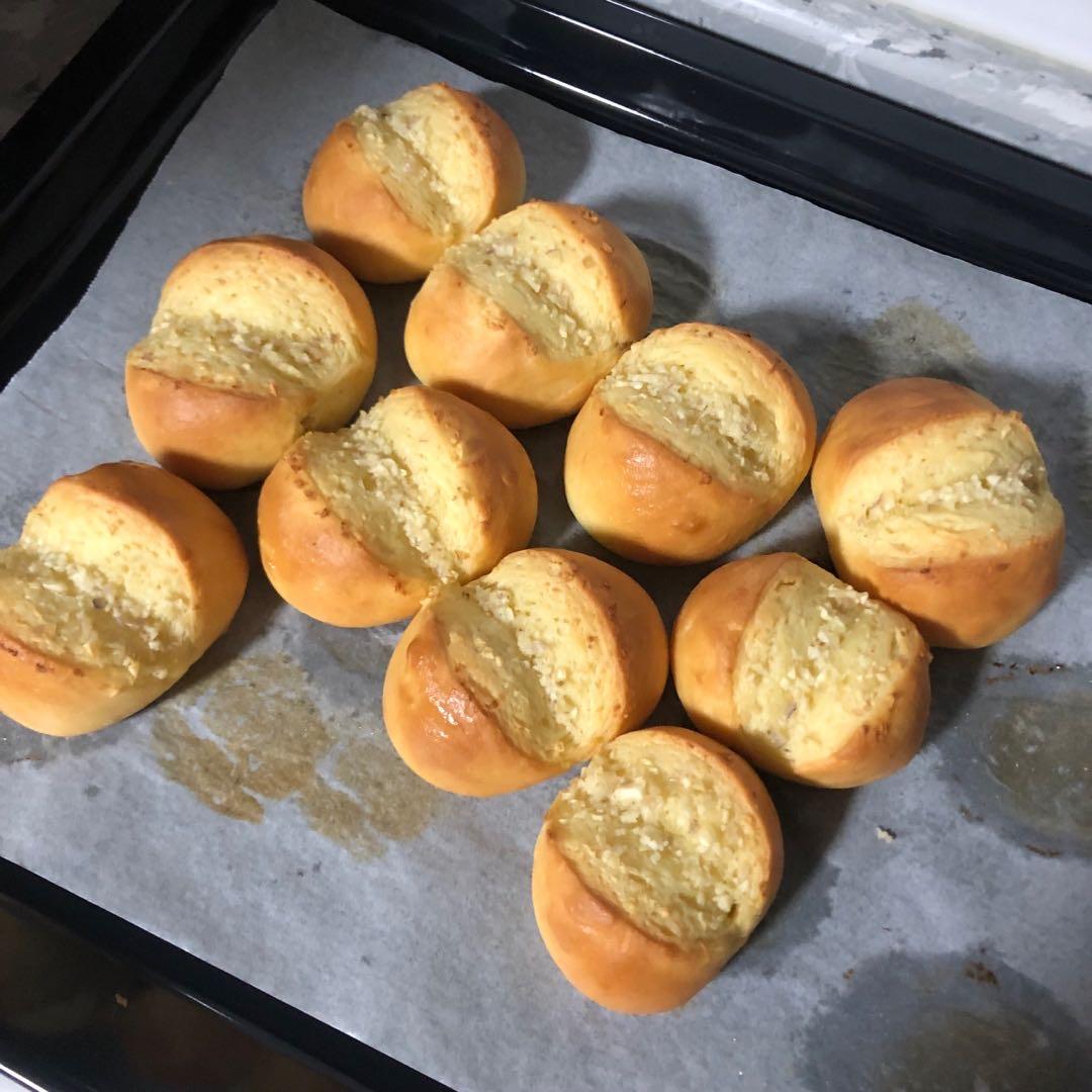 一定要做㊙️全麦蒜香小餐包（汤种）