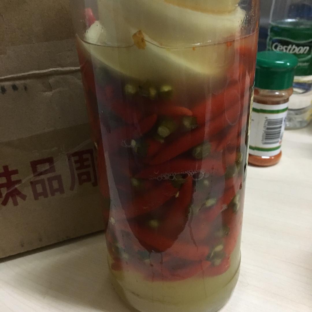 酸辣椒的做法