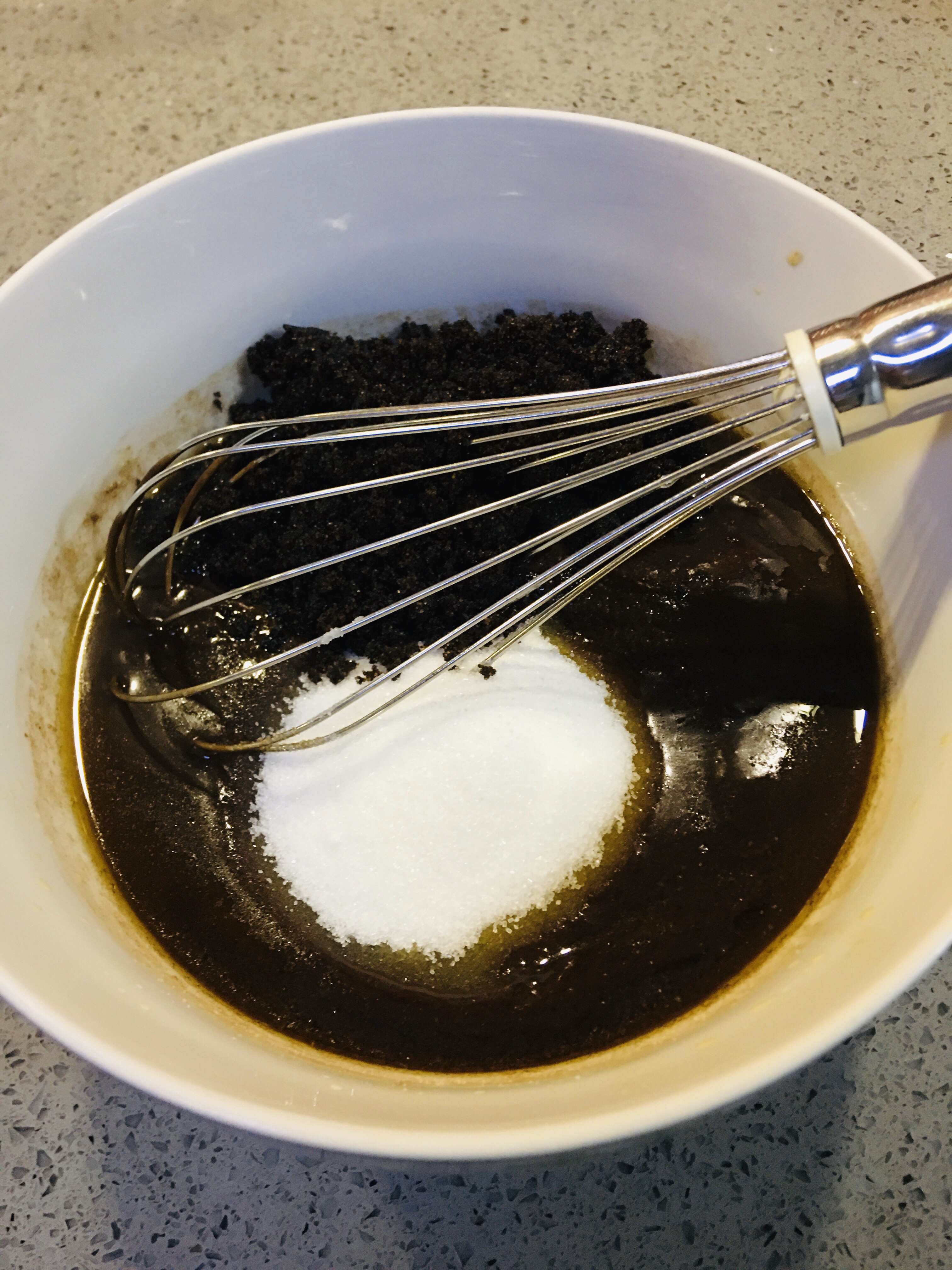巧克力布朗尼蛋糕Brownie au chocolat noir的做法 步骤5