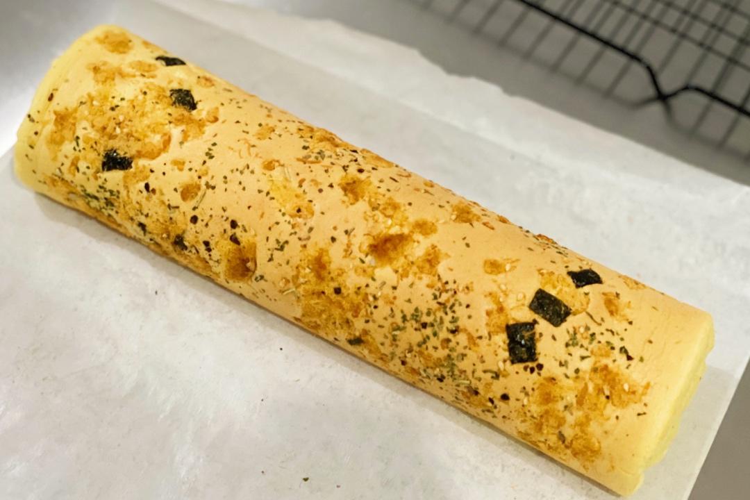 香葱肉松蛋糕卷