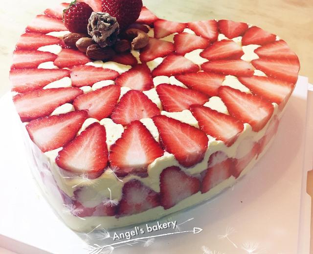 Fraisier Strawberry Cake 法式芙蕾杰草莓蛋糕