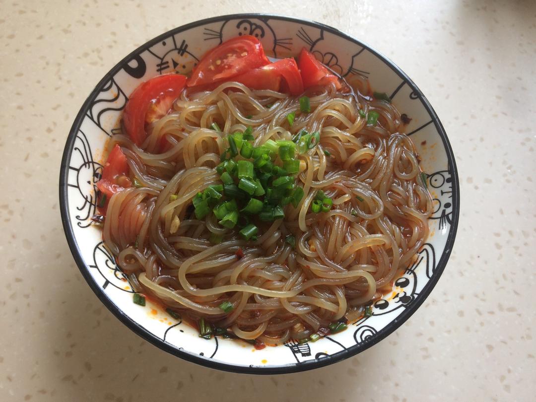 快手酸辣粉丝(米线)