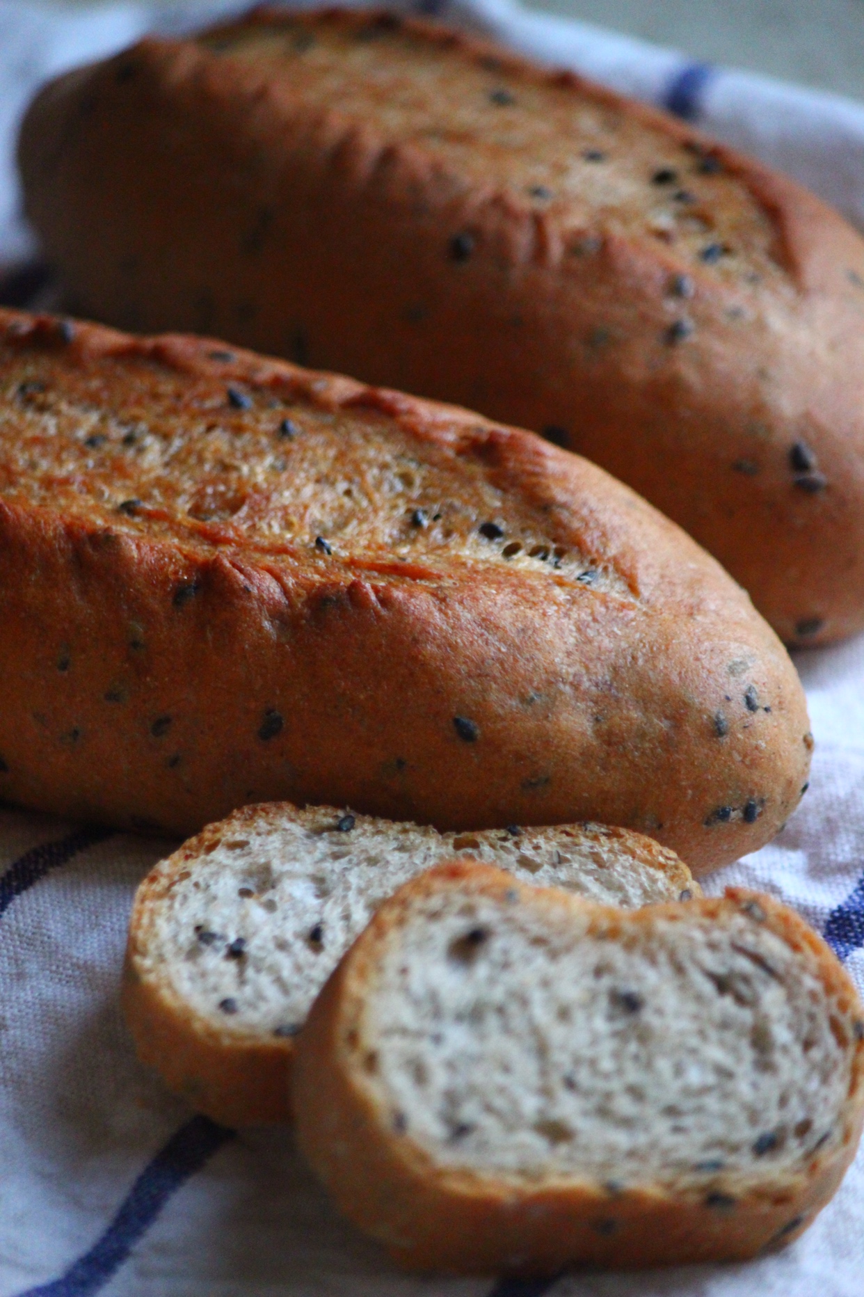 简单快手小餐包‼️全麦脆皮小法国面包