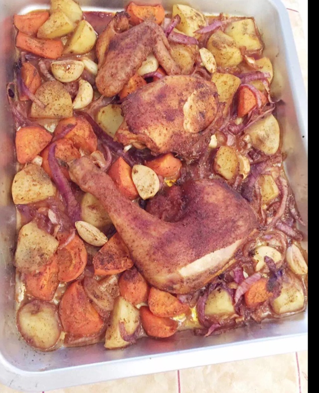 【法式烤鸡腿】