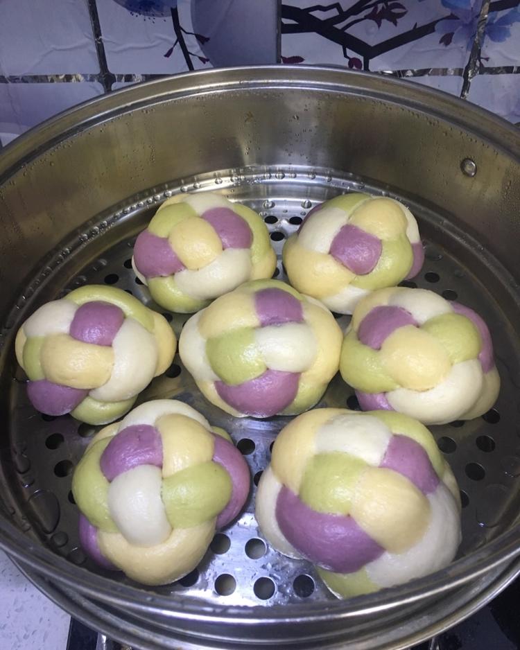 绣球馒头