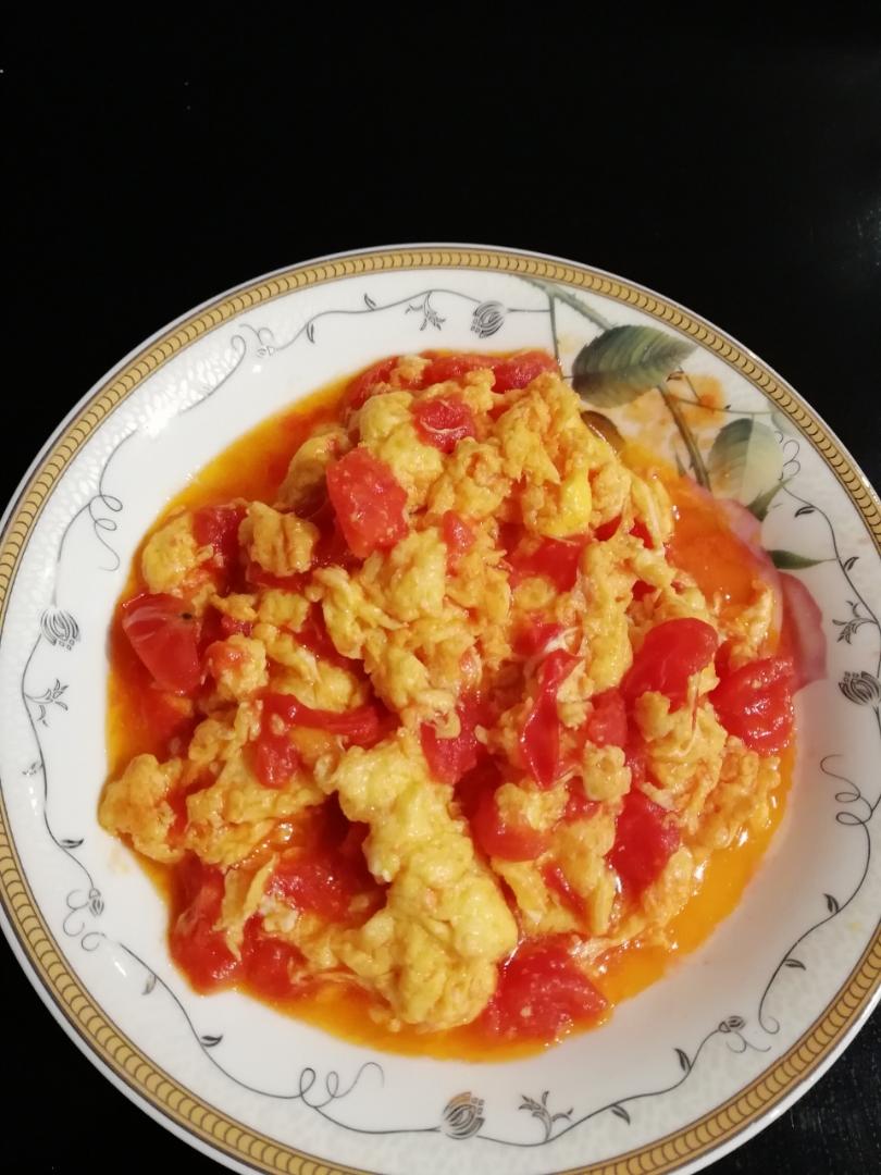 西红柿炒鸡蛋