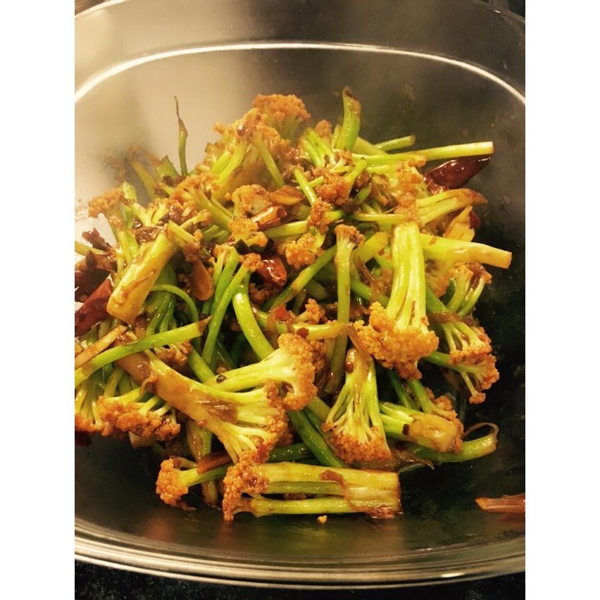 很“浪费”米饭的家常菜之一-------干锅菜花