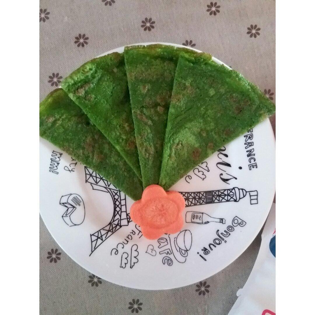 菠菜蛋饼