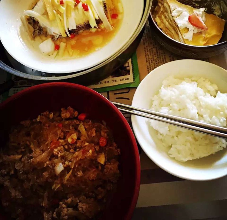 肉末粉丝 Pork with Glass Noodles