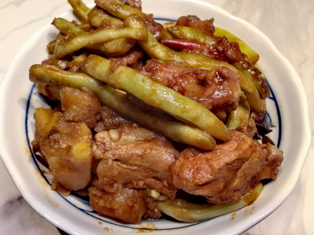 排骨炖豆角
