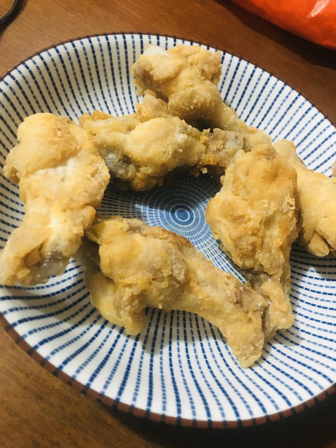 炸鸡翅根的做法