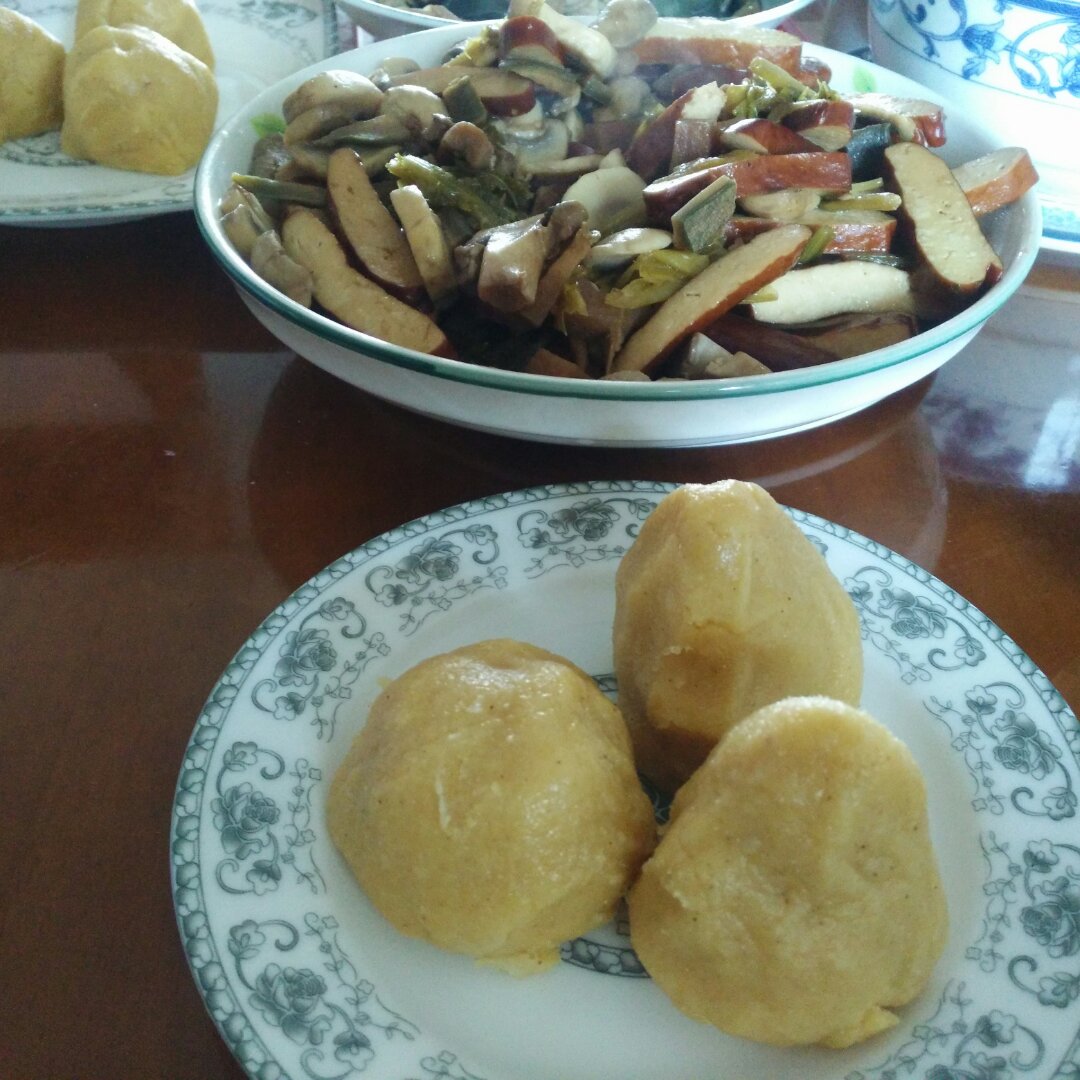 奶香玉米窝窝头