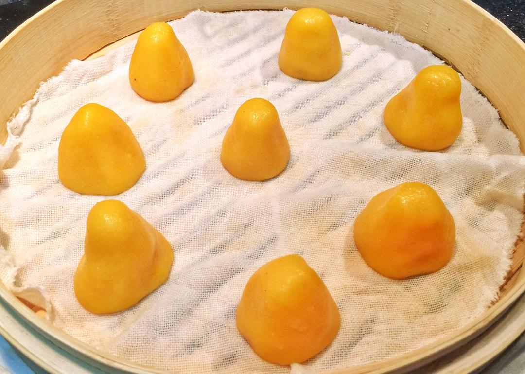 奶香糯米窝窝头