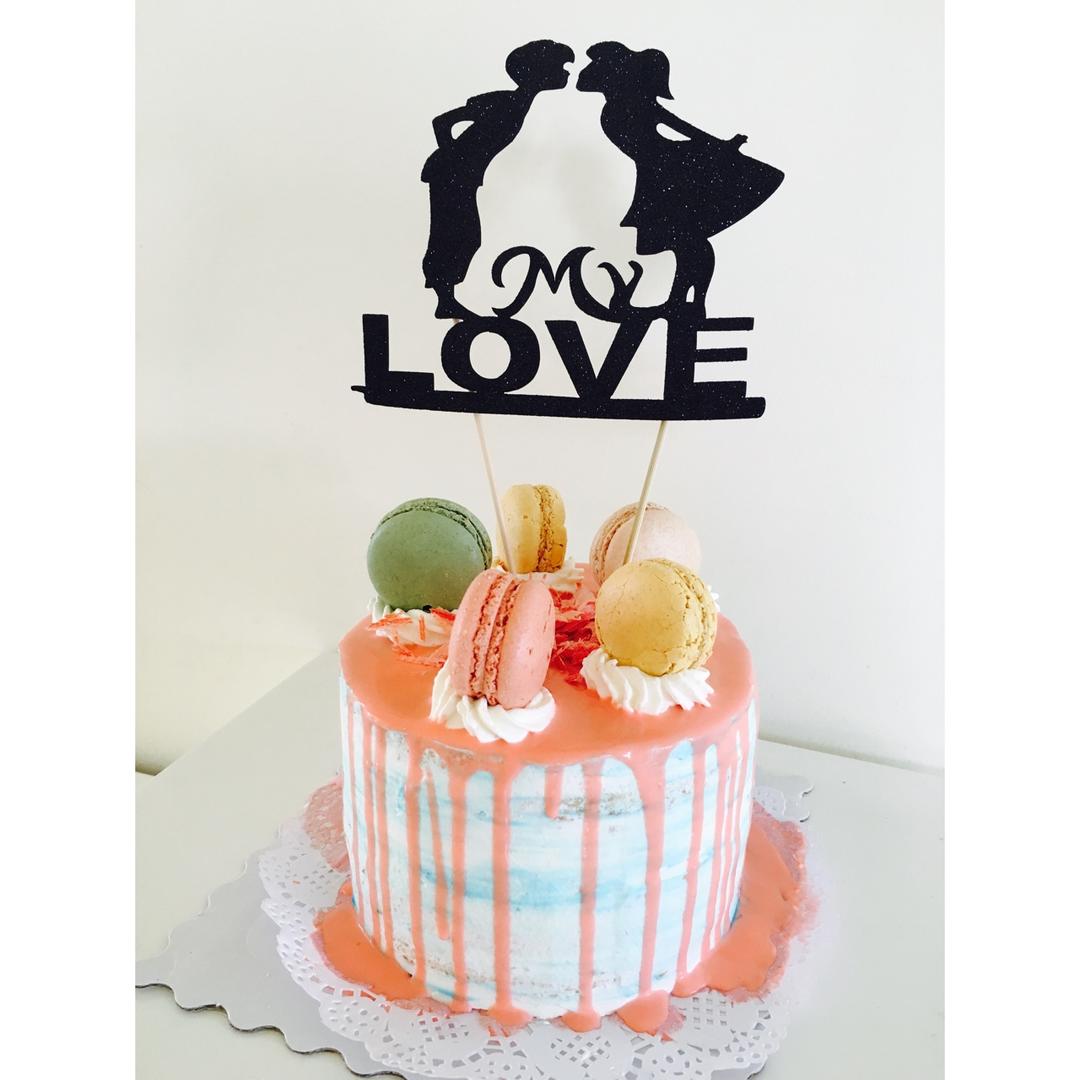 风靡欧美的滴落蛋糕~巧克力盛宴dripping cake