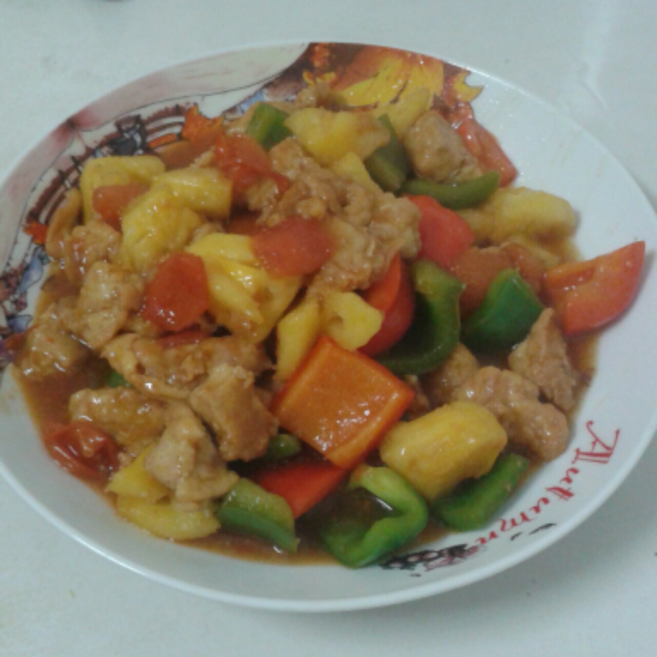 菠萝咕噜肉