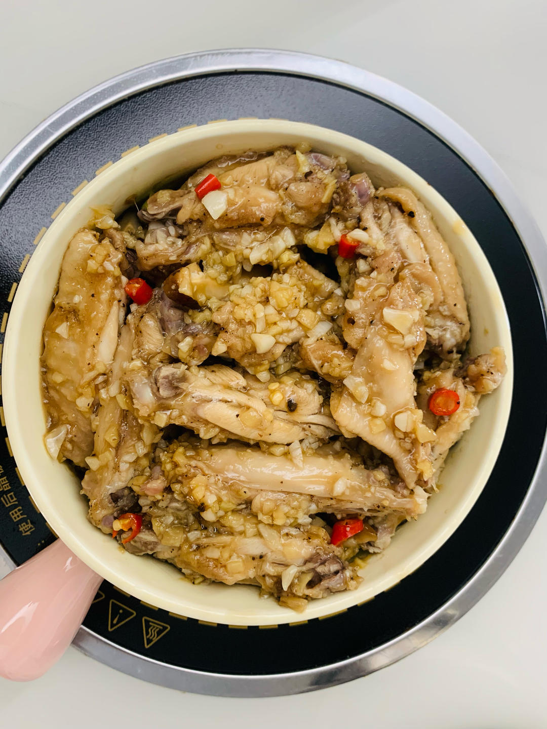 健康蒸菜！香菇毛豆蒸鸡翅｜嫩滑鲜香，好吃不腻